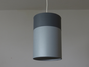 Handmade Lampenschirm "BiColor" Ø 20 cm - hier für Hängeleuchte
